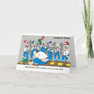Lopers Hall Of Fame Grappige Cadeaus & Verzamelaar Kaart