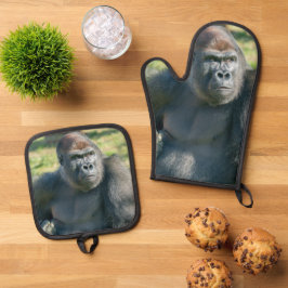 Lope's Little Quirk in de zon Ovenwant & Pannenlap Set