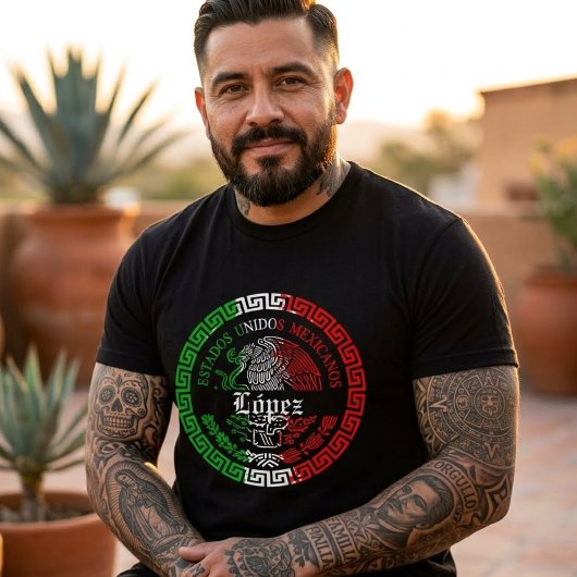 López Achternaam T-shirt
