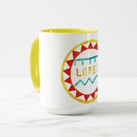 Lopez Coffee Cup Mok (Voorkant links)