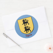 Lopez Family Shield Stickers (Envelop)