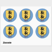 Lopez Family Shield Stickers (Vel)