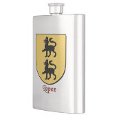 Lopez Heraldic Shield Heupfles (Links)