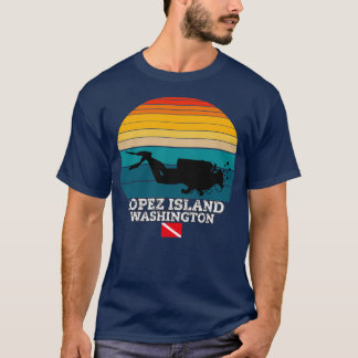 Lopez Island, US Island Diving T-shirt