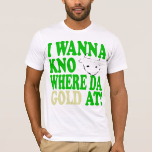 L'or de lutin de Crichton remélangent le T-shirt