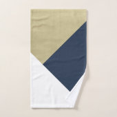 L'or et les bleus et blancs de la marine (Serviette à main)