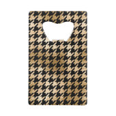 L'or métallique accroche la dent, motif de mode. (Dos)