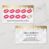 L'or moderne de maquilleur s'égoutte la fidélité (Devant / Derrière)