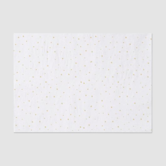 L'or pointille le papier de soie de soie (Recto)