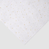 L'or pointille le papier de soie de soie (Détail)