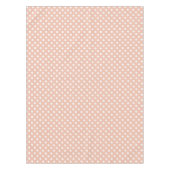 L'or rose/rougissent nappe rose de pois (Devant)