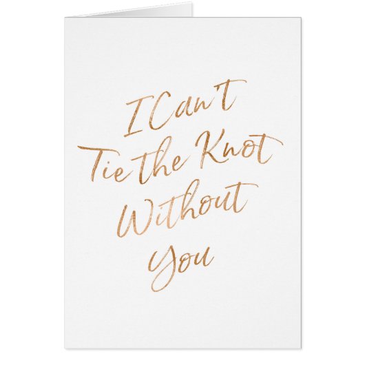 L'or s'est levé "je ne peut pas attacher le noeud (Devant)