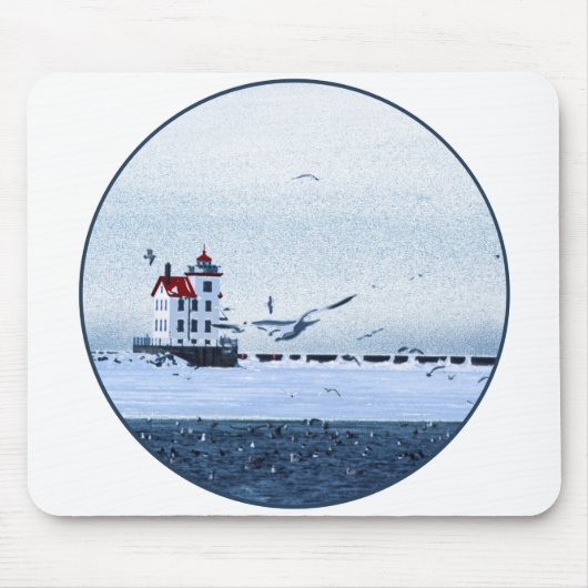 Lorain Lighthouse Muismat (Voorkant)
