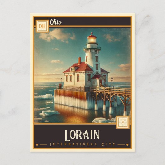 Lorain, Ohio |  Briefkaart (Voorkant)