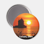 Lorain, Ohio, magneet (Voorkant / Achterkant)