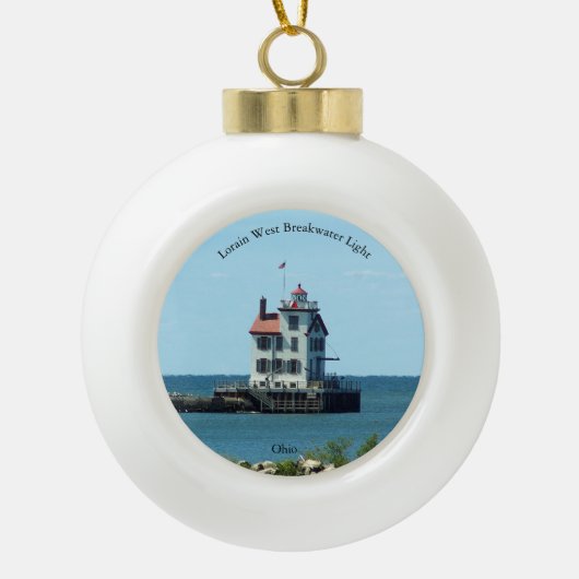 Lorain West Breakwater Light ornament (Voorkant)