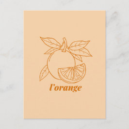 L'orange Feestdagenkaart