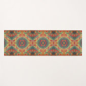 l'orange répand tapis de yoga (Devant (Horizontal))