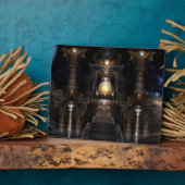 L'Orbe De La Plaque Photo D'Art Fractal Acrellis (Côté)