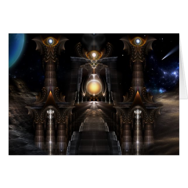 L'Orbe De L'Art Fractal Acrellis (Devant horizontal)