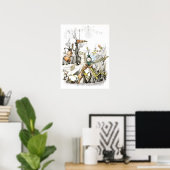 L'Orchestre Fun Time Poster Art (Bureau à domicile)