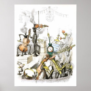 L'Orchestre Fun Time Poster Art