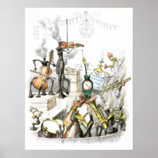 L'Orchestre Fun Time Poster Art