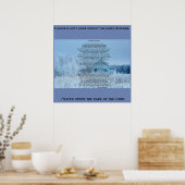 Lord bénisse cette maison poster 24X24 (Cuisine)