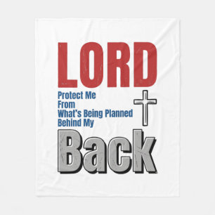 Lord Bescherm Me Christelijk Gelooft Shirt Ontwerp Fleece Deken
