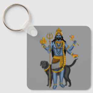 Lord Bhairava Sleutelhanger