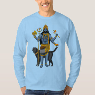 Lord Bhairava T-shirt – Woeste Hindoe God Spiritue