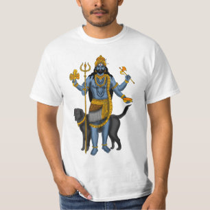 Lord Bhairava T-shirt – Woeste Hindoe God Spiritue
