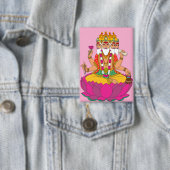 Lord Brahma-knop Button (Insitu)