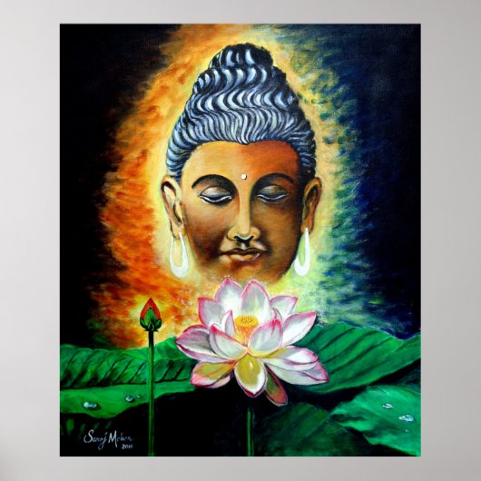 lord buddha poster (Voorkant)