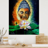 lord buddha poster (Keuken)