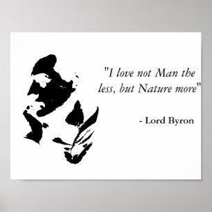 Lord Byron Poster