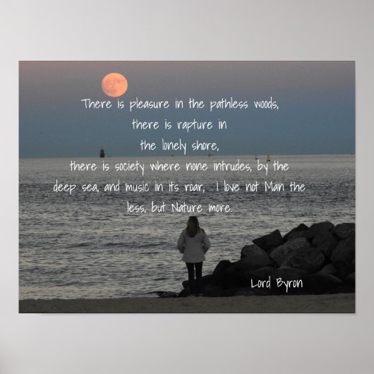 Lord Byron - Quote - Art Print (Voorkant)
