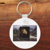 Lord Byron "Sweet Voice" Love Quote Gifts T - shir Sleutelhanger (Voorkant)