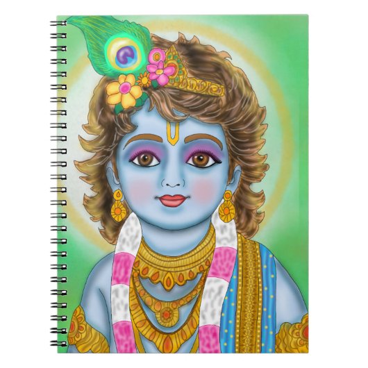 Lord Child Krishna Carnet (Devant)