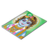 Lord Child Krishna Notebook Notitieboek (Linkerzijde)