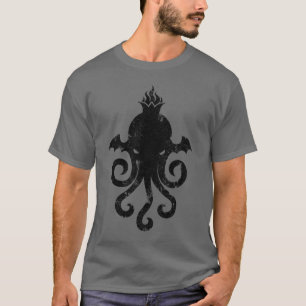 Lord Cthulhu Faded Piccon T-shirt