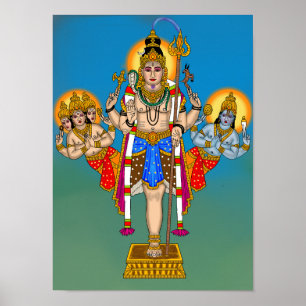 Lord Ekpada (Shiva) Poster