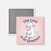 Lord Est Mon Berger Magnet (Recto/Verso)