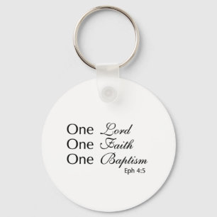 Lord Faith Baptism Sleutelhanger
