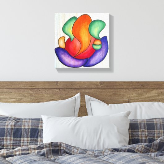 Lord Ganesh Canvas Afdruk (Insitu (Slaapkamer))