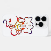 Lord Ganesh Hindu God Grafisch ontwerp iPhone Case (Achterkant (horizontaal))