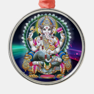 LORD GANESH HINDU GOD METALEN ORNAMENT