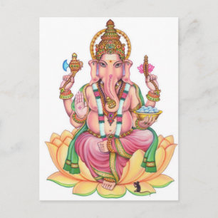 lord ganesha briefkaart