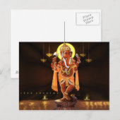 Lord Ganesha Briefkaart (Voorkant / Achterkant)