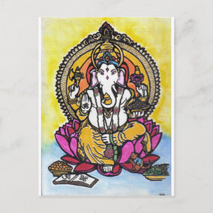 Lord Ganesha Briefkaart